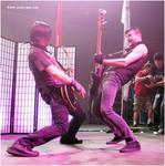 (Digital Image) Edmonton, AB: April 5, 2007: Tomo Milicevic, left, guitarist, and Matt Wachter, bassist with 30 Seconds to Mars