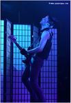 (Digital Image) Edmonton, AB: April 5, 2007: Matt Wachter, bassist with 30 Seconds to Mars performs at Taste of Chaos, April 5,