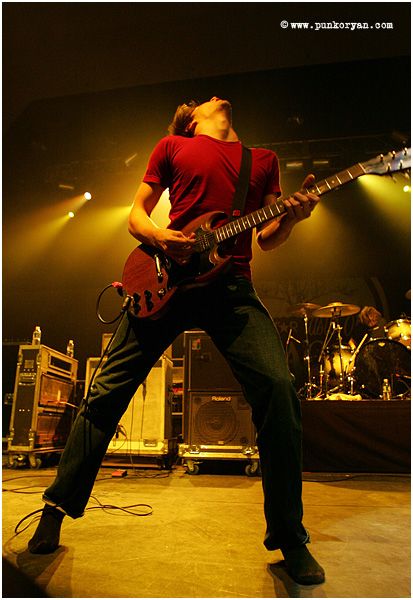 (Digital Image) Edmonton, AB: April 5, 2007: Jason Hale, guitarist with Chiodos performs at Taste of Chaos, April 5, 2007 at Sha