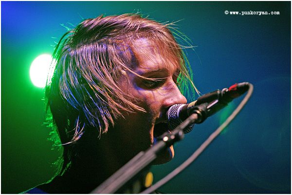 (Digital Image) Edmonton, AB: April 5, 2007: Justin Shekoski, guitarist with Saosin performs at Taste of Chaos, April 5, 2007 at