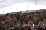 Alkaline Trio when they played at The Warped Tour in Calgary on July 15th, 2004