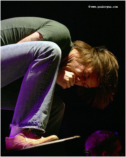 (Digital Image) Edmonton, AB: April 5, 2007: Craig Owens, vocalist with Chiodos performs at Taste of Chaos, April 5, 2007 at Sha